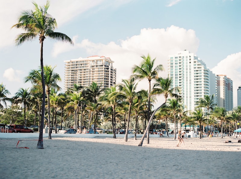 Miami Beach with family-friendly coastline