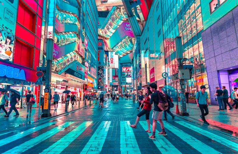 Tokyo streets with family-friendly attractions